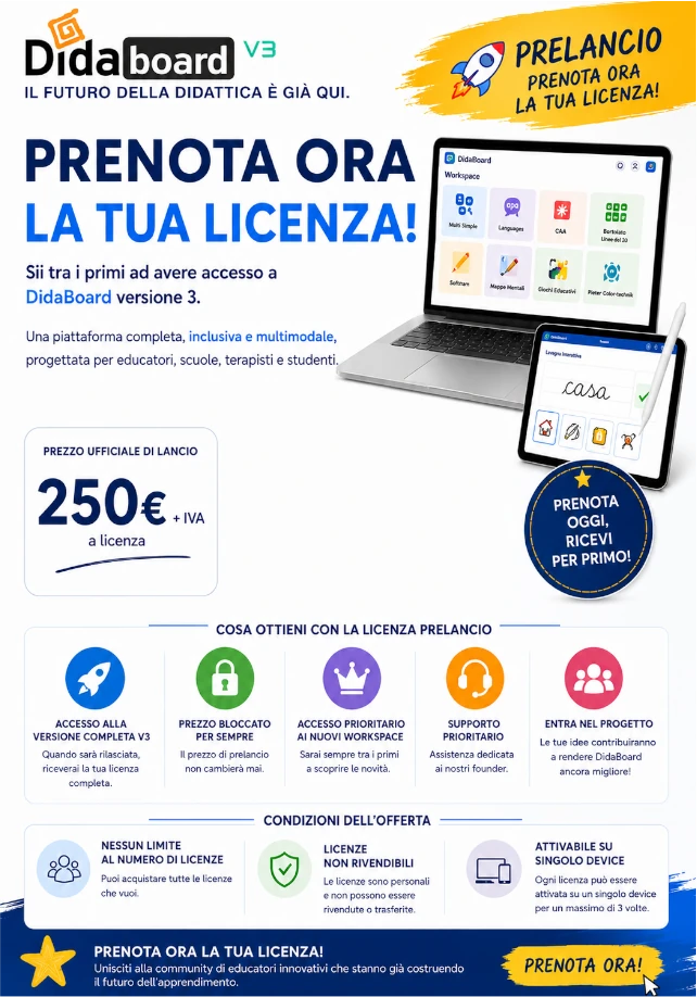 Offerta prelancio DidaBoard V3